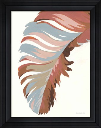 Framed Big Leaf I Print