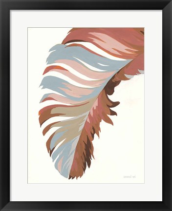 Framed Big Leaf I Print