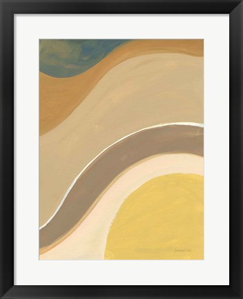 Framed Flowing I Print