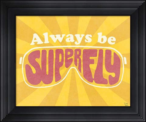 Framed Super Fly I Print