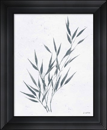 Framed Soft Summer Sketches III Blue Print