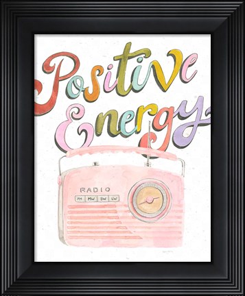 Framed Retro Vibes I Print