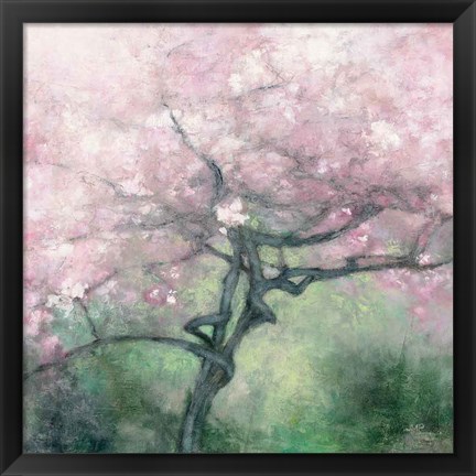 Framed Blooming Apple Tree Print