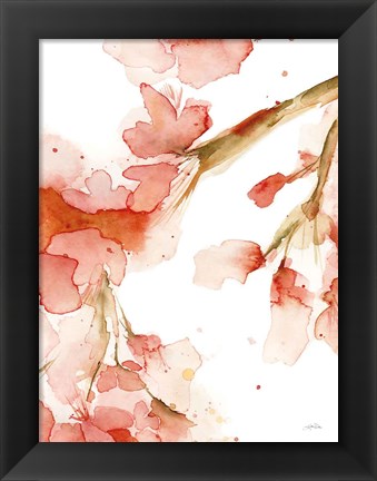 Framed Blossoms I Print