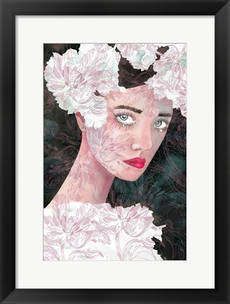 Framed Floral Duchess Print