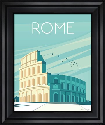 Framed Rome Print