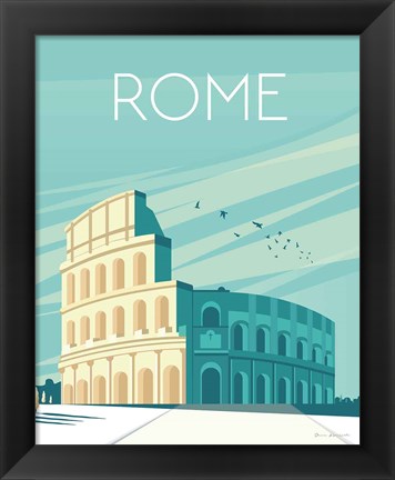 Framed Rome Print