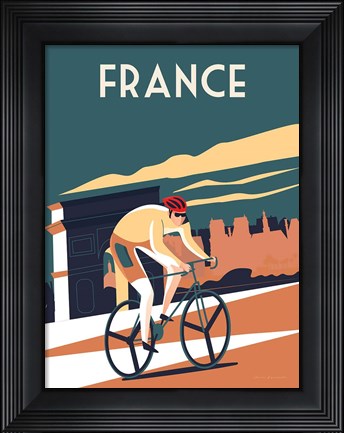 Framed France Print