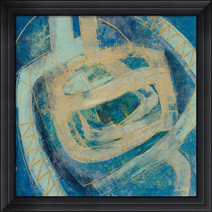 Framed Mid Modern Tile II Print