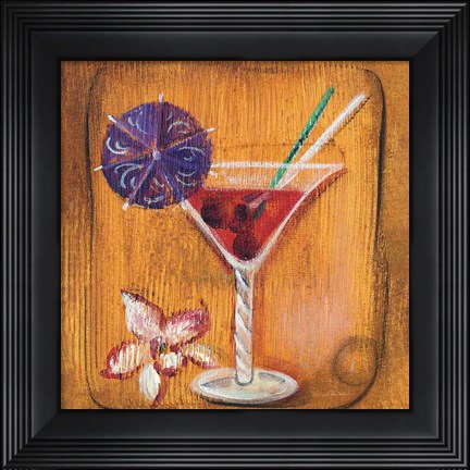 Framed Cheers VII Print