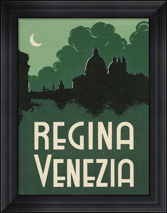 Framed Travel Poster II Print