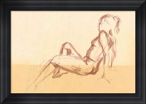 Framed Figure Study VII Print