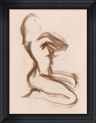 Framed Figure Study III Print