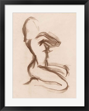 Framed Figure Study III Print