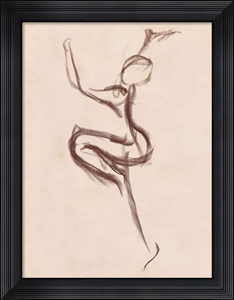 Framed Figure Study II Print