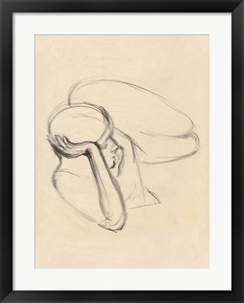 Framed Figure Study I Print