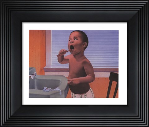 Framed Brushin&#39; Up Print