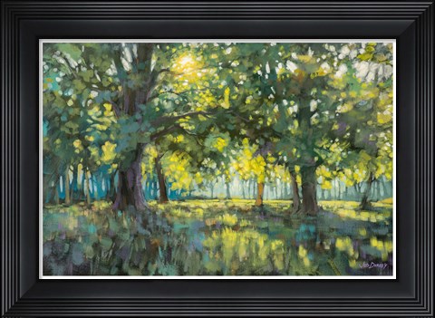 Framed Through Silent Trees Print