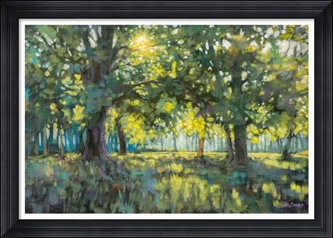 Framed Through Silent Trees Print