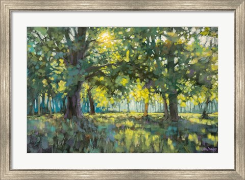Framed Through Silent Trees Print
