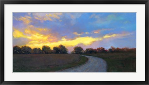 Framed Road Home Print