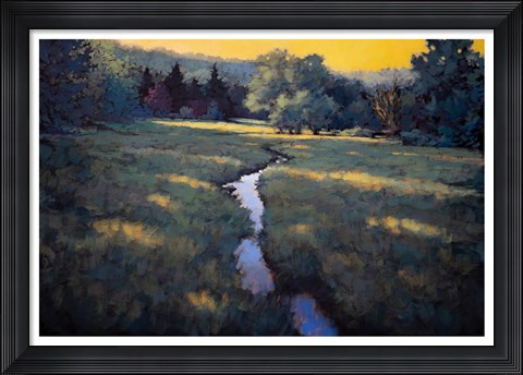 Framed Light and Shadow Print