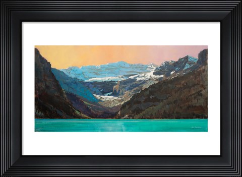 Framed Lake Louise Summer Print