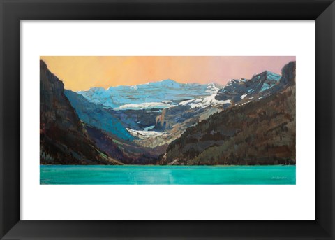 Framed Lake Louise Summer Print