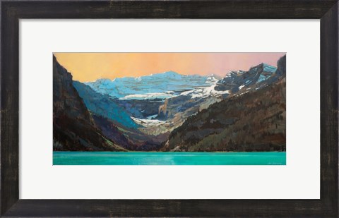 Framed Lake Louise Summer Print