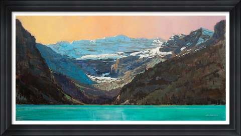 Framed Lake Louise Summer Print