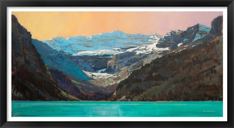 Framed Lake Louise Summer Print