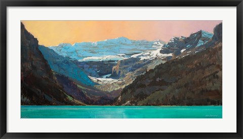 Framed Lake Louise Summer Print