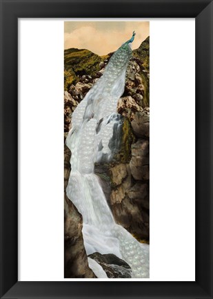 Framed Peacock Falls Print