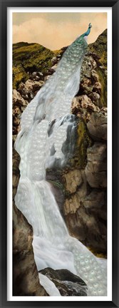 Framed Peacock Falls Print