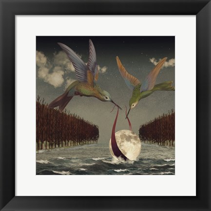 Framed Turning the Tide Print