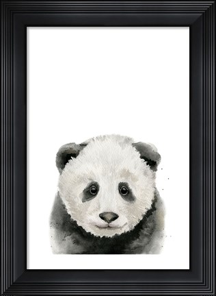 Framed Baby Panda Print