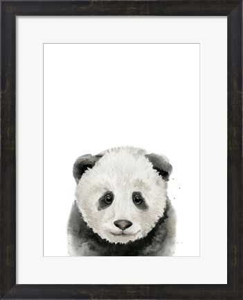 Framed Baby Panda Print
