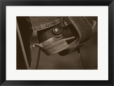 Framed Logan Spur Print