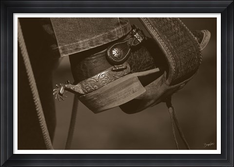 Framed Logan Spur Print