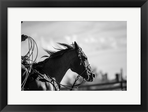 Framed Runnin&#39; Against the Wind Print