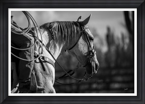 Framed Gray Day Print