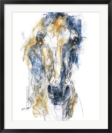 Framed Face to Face 37t Print