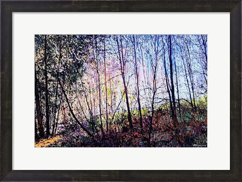 Framed One Two Tree Print