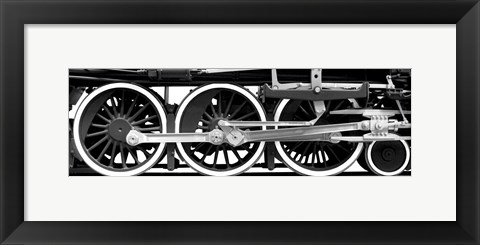 Framed Hudson Base Wheels Print