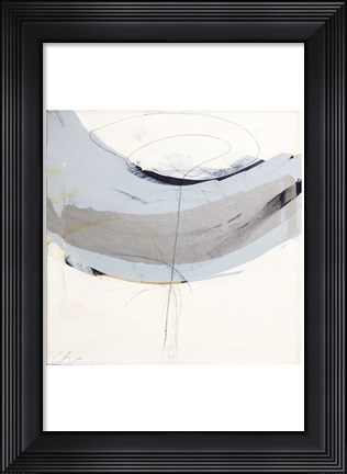 Framed Whirl I Print