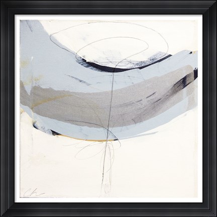 Framed Whirl I Print