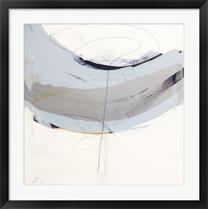 Framed Whirl I Print