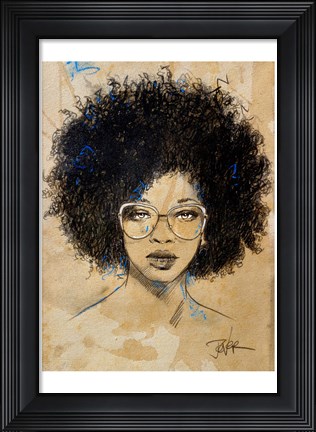 Framed So They Say Print