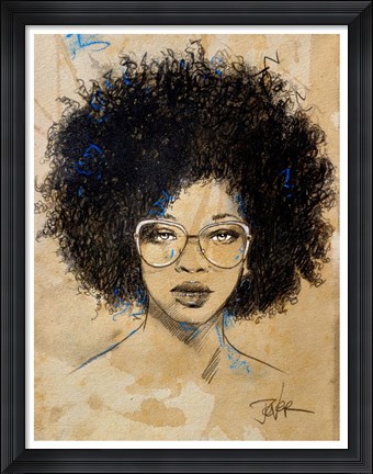 Framed So They Say Print