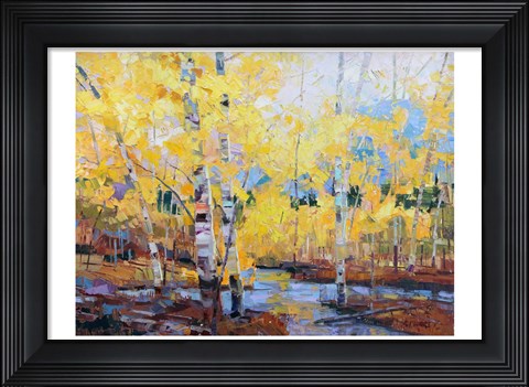 Framed Amarillo Autumn Print